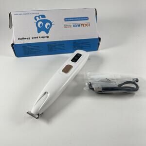 Local Hair Pet Grooming Trimmer USB Rechargeable Quiet White